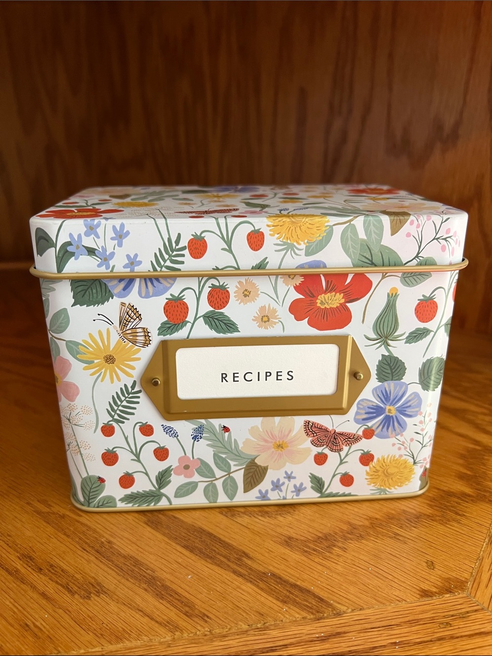 Rifle Paper Co. Recipe Box